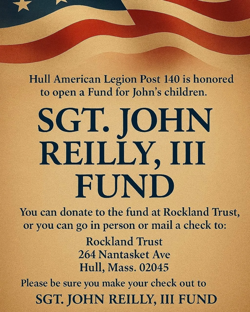 Sgt. John D. Reilly III passed away last week at age 41. Click the link for his full obituary: www.hulltimes.com/obituaries/2025/12/11/obituary-john-d-reilly-iii

#hullma #nantasket #MALocalNews #hulltimes #hullmanews #southshorenews