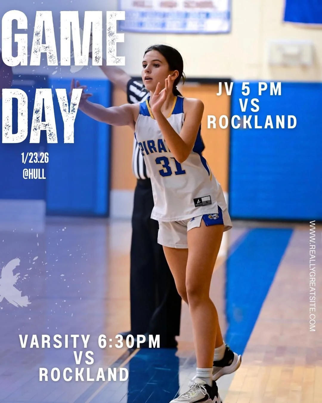 Head down to the high school to cheer on the Hull Pirates as they take on the Rockland Bulldogs. JV game is at 5 p.m.; varsity tipoff is at 6:30 p.m.

 #hullma #nantasket #MALocalNews #hullmanews #hulltimes #southshorenews