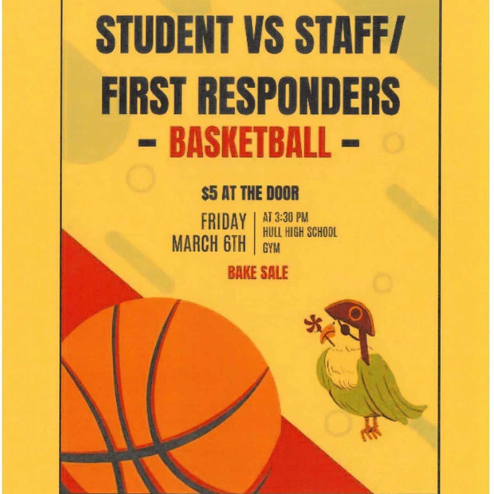 Get ready for some fun on Friday afternoon at the high school gym! Tipoff is 3:30 p.m. and admission is $5 at the door.

 #hullma #hullmanews #MALocalNews #nantasket #hulltimes #southshorenews