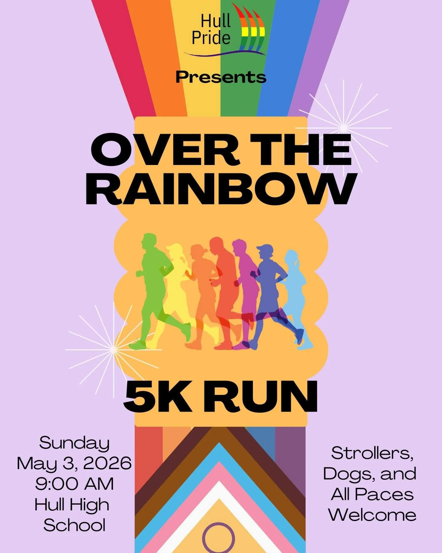 Run, walk, or dance your way through the rainbow-themed 5K course on Sunday, May 3 while supporting the Hull Pride community. Registration is $35 before April 25; $40 after that date. Register today via the link on Hullpride.net/events and be part of