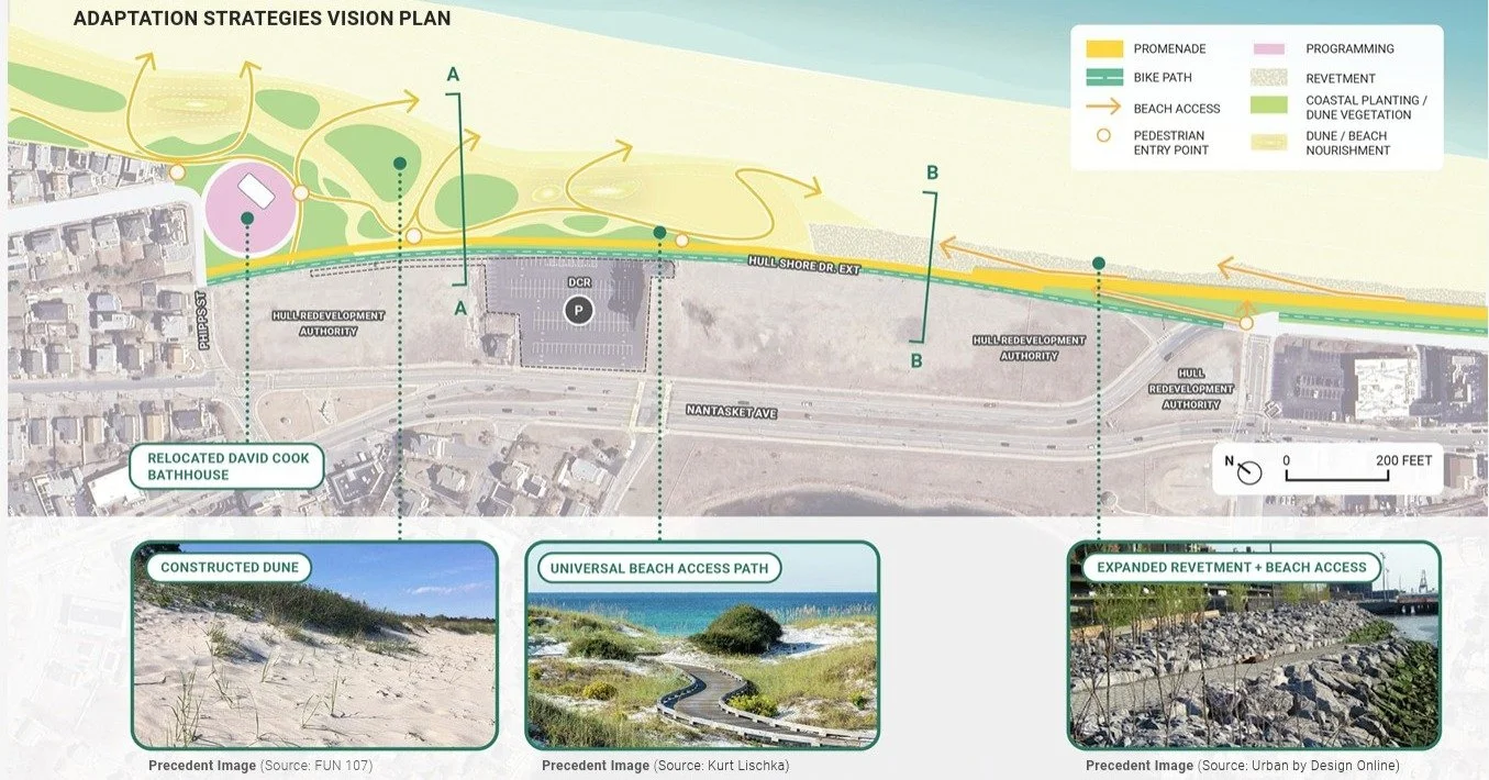 The state Department of Conservation and Recreation is holding two meetings (both with the same content) to gather feedback on its plans for flood protection measures from the foot of Atlantic Hill to the HRA property. This will be an important meeti
