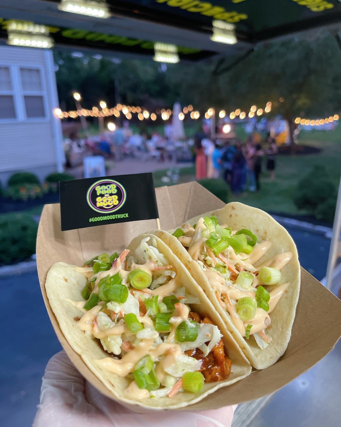 Thinking about tacos for dinner?! #tacotuesday Craving any of your GOOD MOOD favorites!? 

Visit us tonight from 5:30-8pm @riverhouse11apts 1100 Avenue at Port Imperial. Pre-orders are accepted at www.goodmoodtruck.com

#goodmoodtruck #getlifted #foo