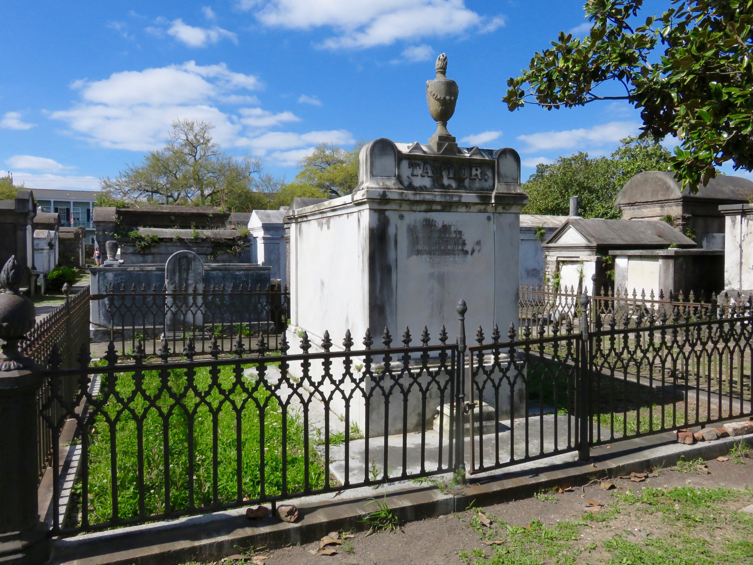 Lafayette Cemetery, Garden District New Orleans.