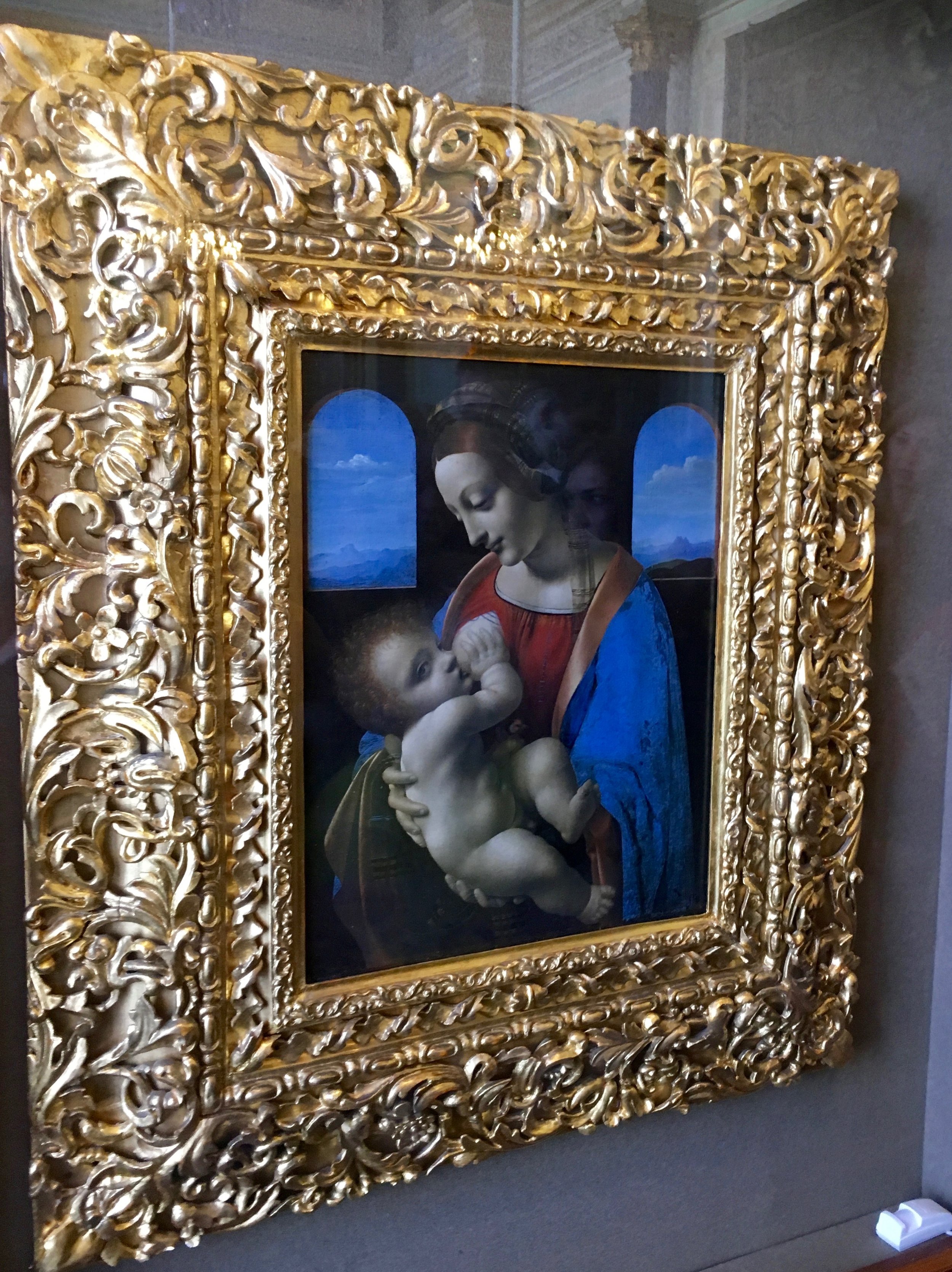 Leonardo Da Vinci - The Madonna an d Child Mid 1490's