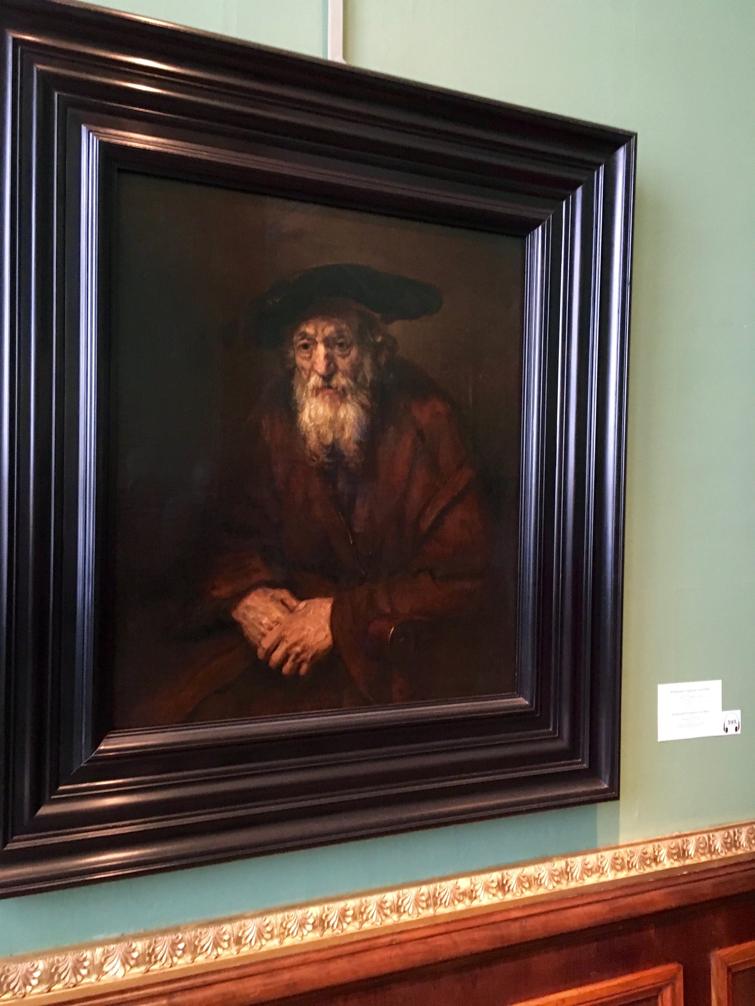 Rembrandt - Portrait of an old Jew 1654