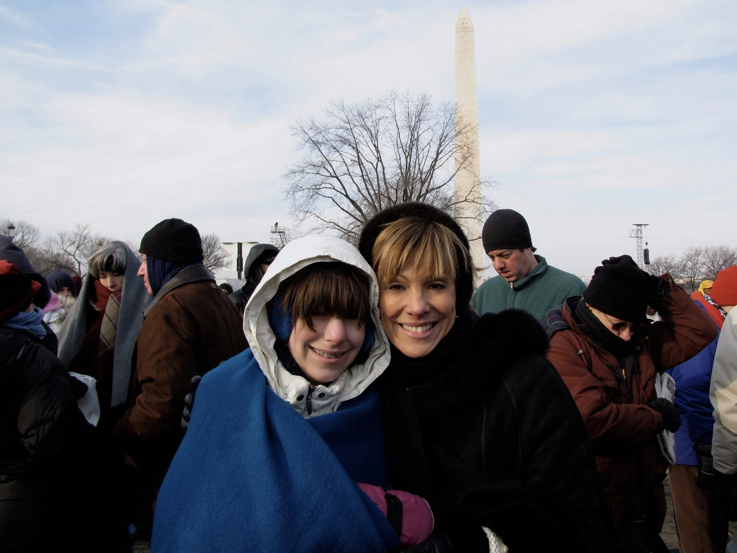 On The Road to Inauguration Day - History is Made!