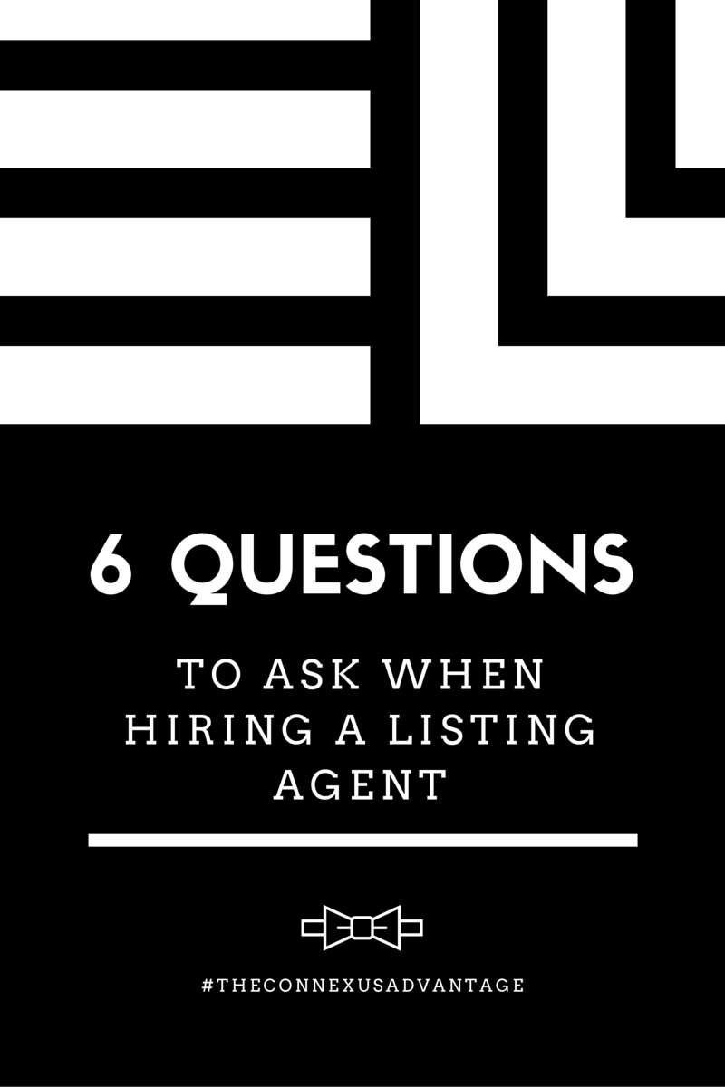 6 Questions To Ask When Interviewing a Listing Agent