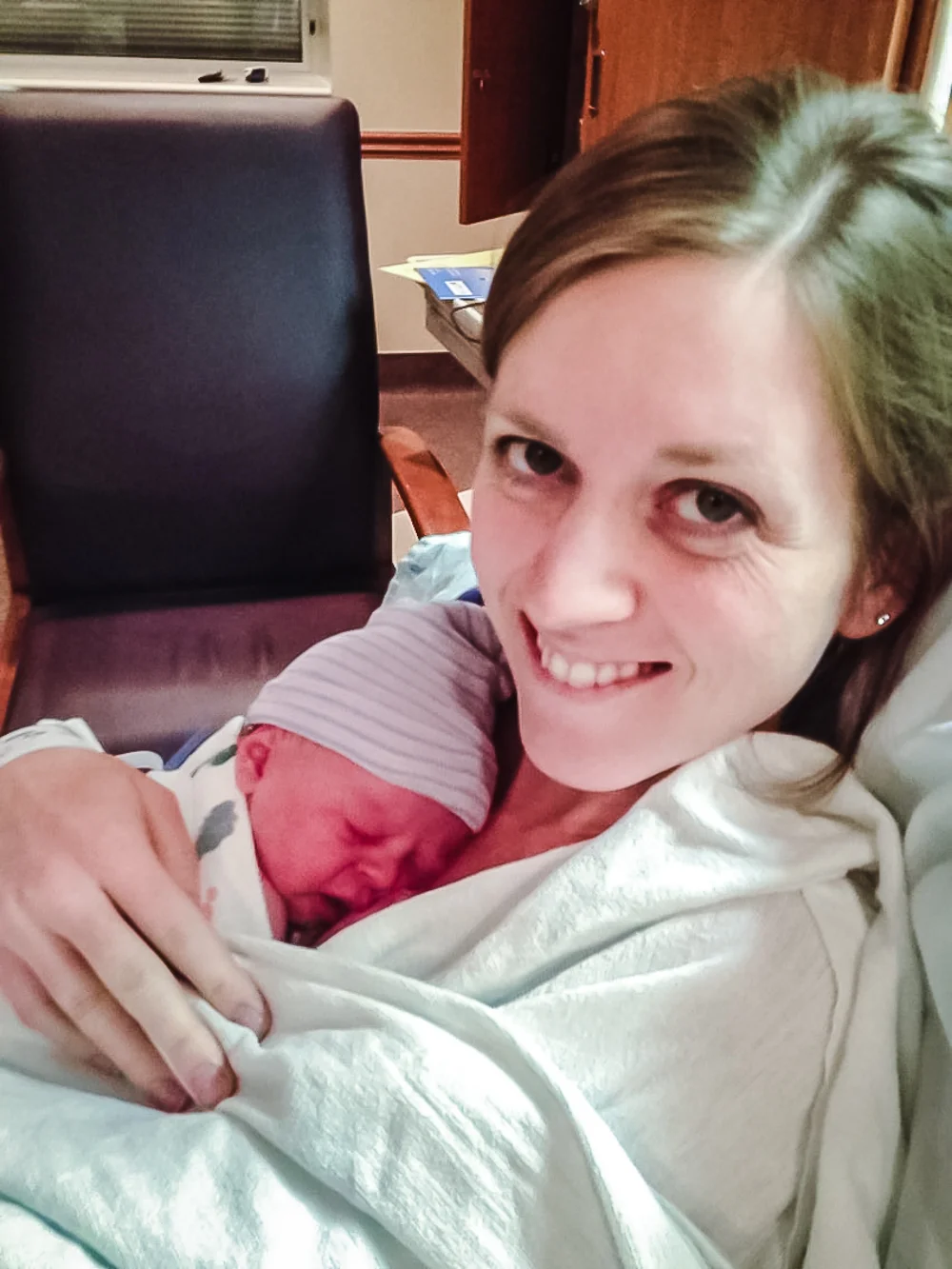 the ONLY picture we have from soon after she was born!