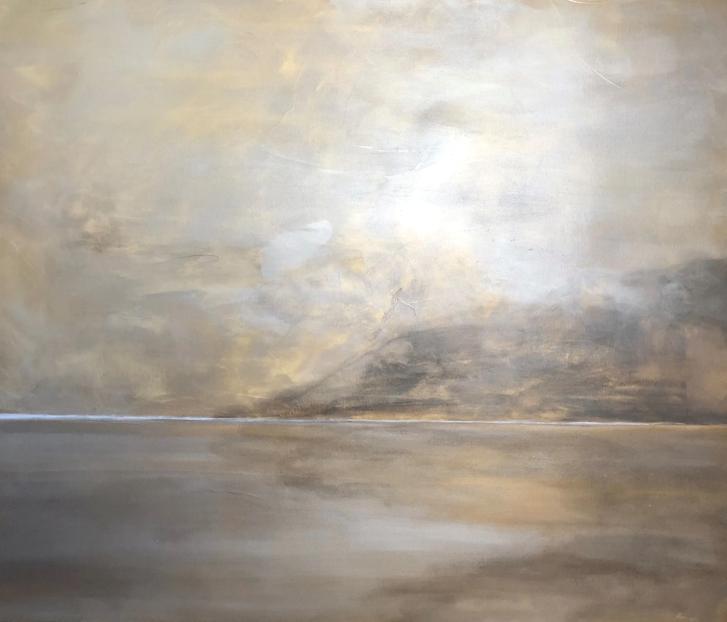  60" x 72" - Acrylic / Canvas  Reflect 