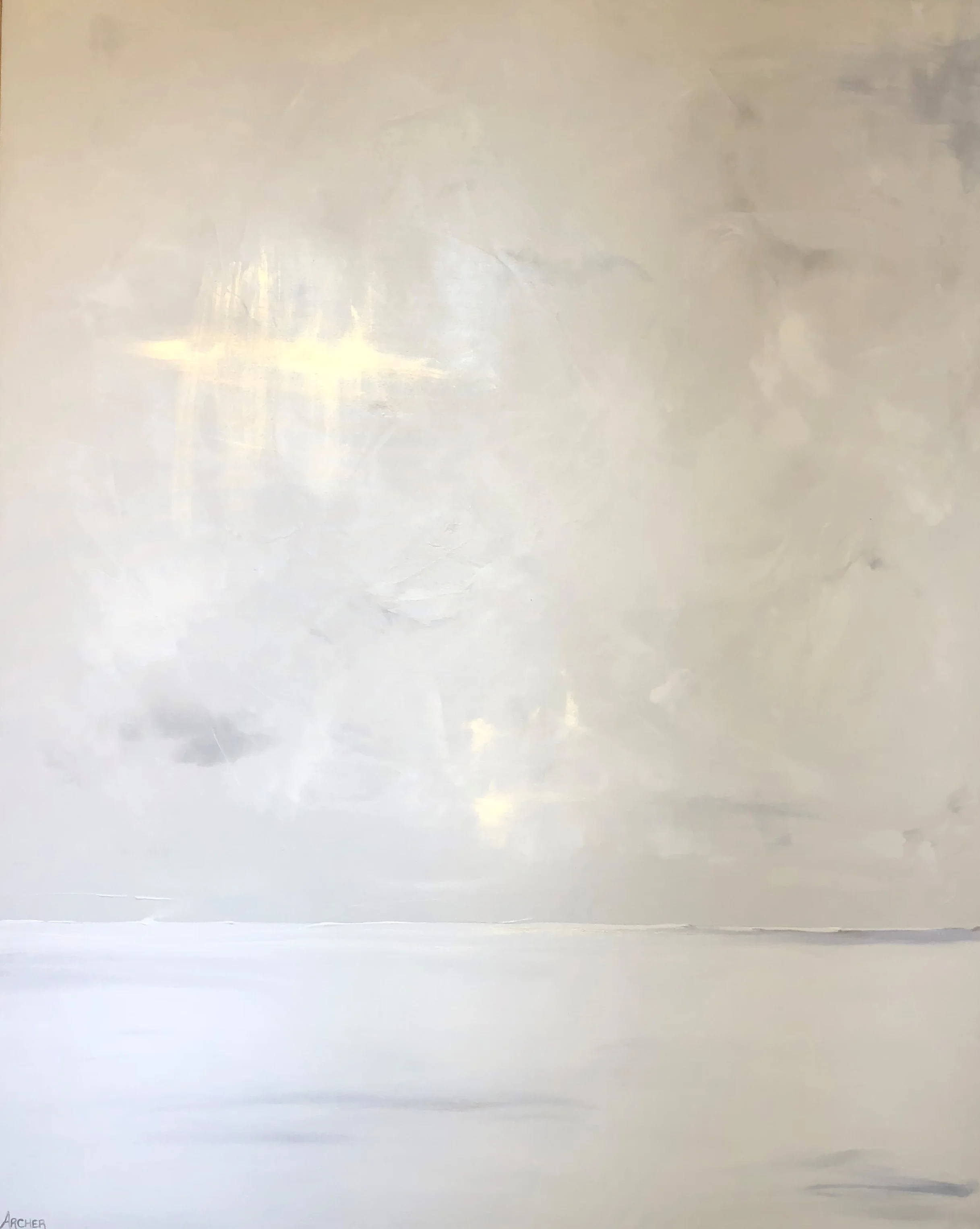  60" x 48" - Acrylic / Canvas  Secret 