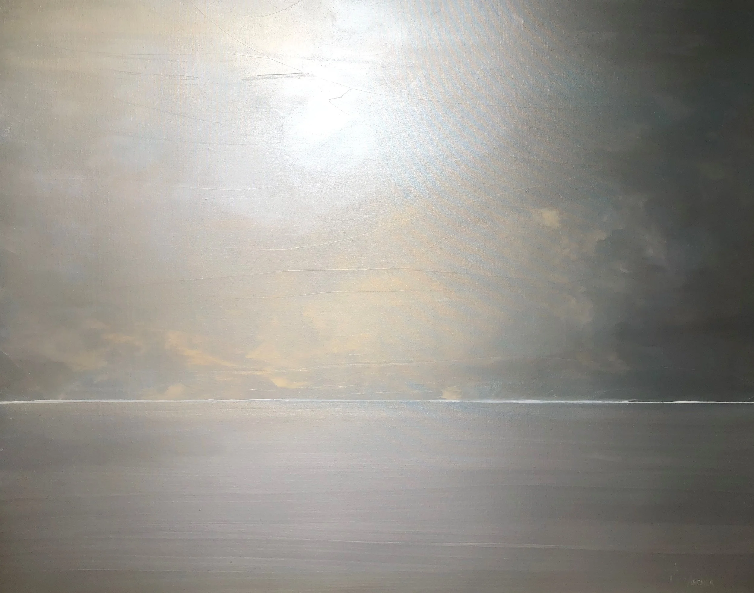  60” x 72” - Acrylic / Canvas  All Is Sun 