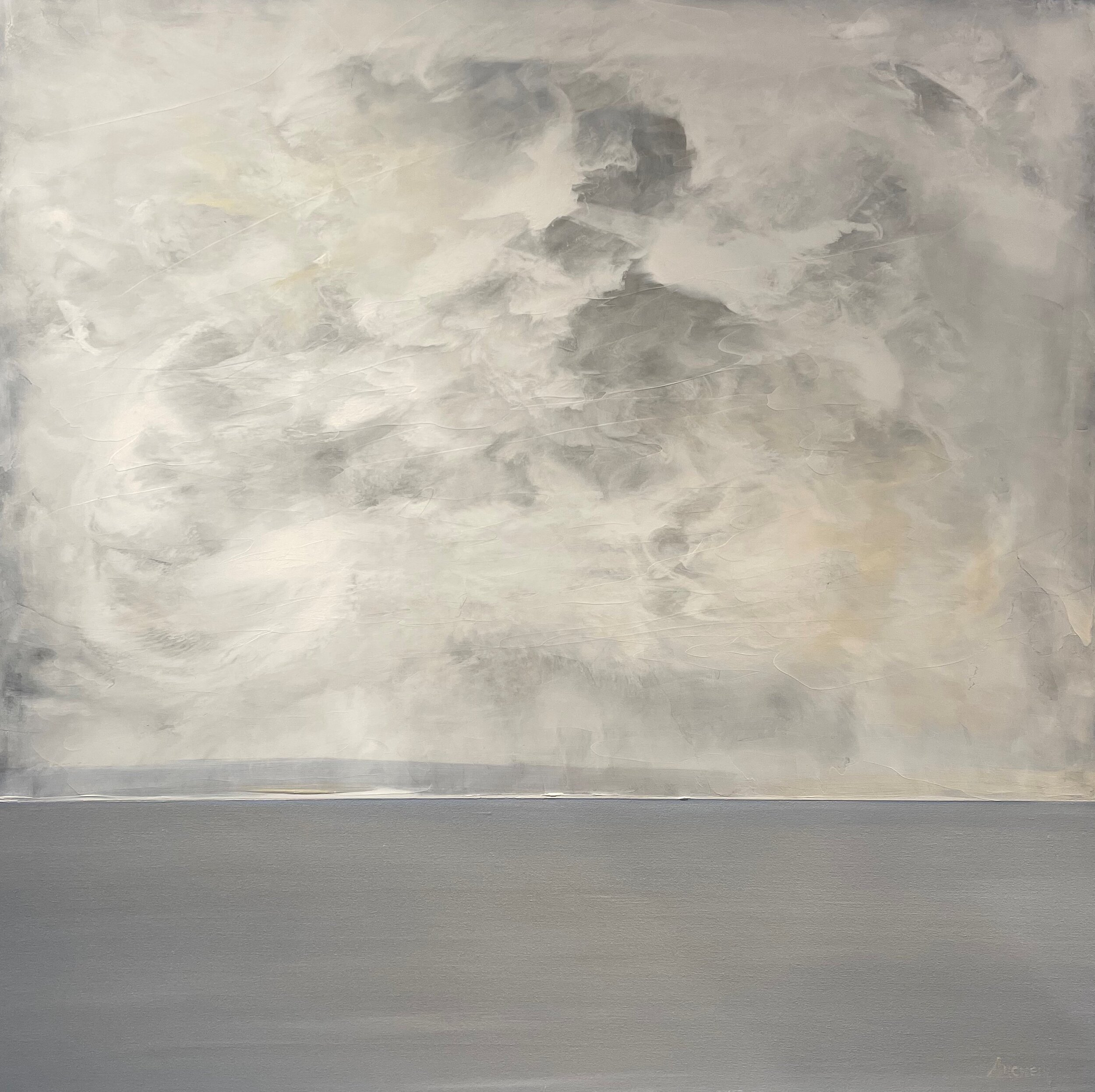  48" x 48" - Acrylic / Canvas  Just Fine 