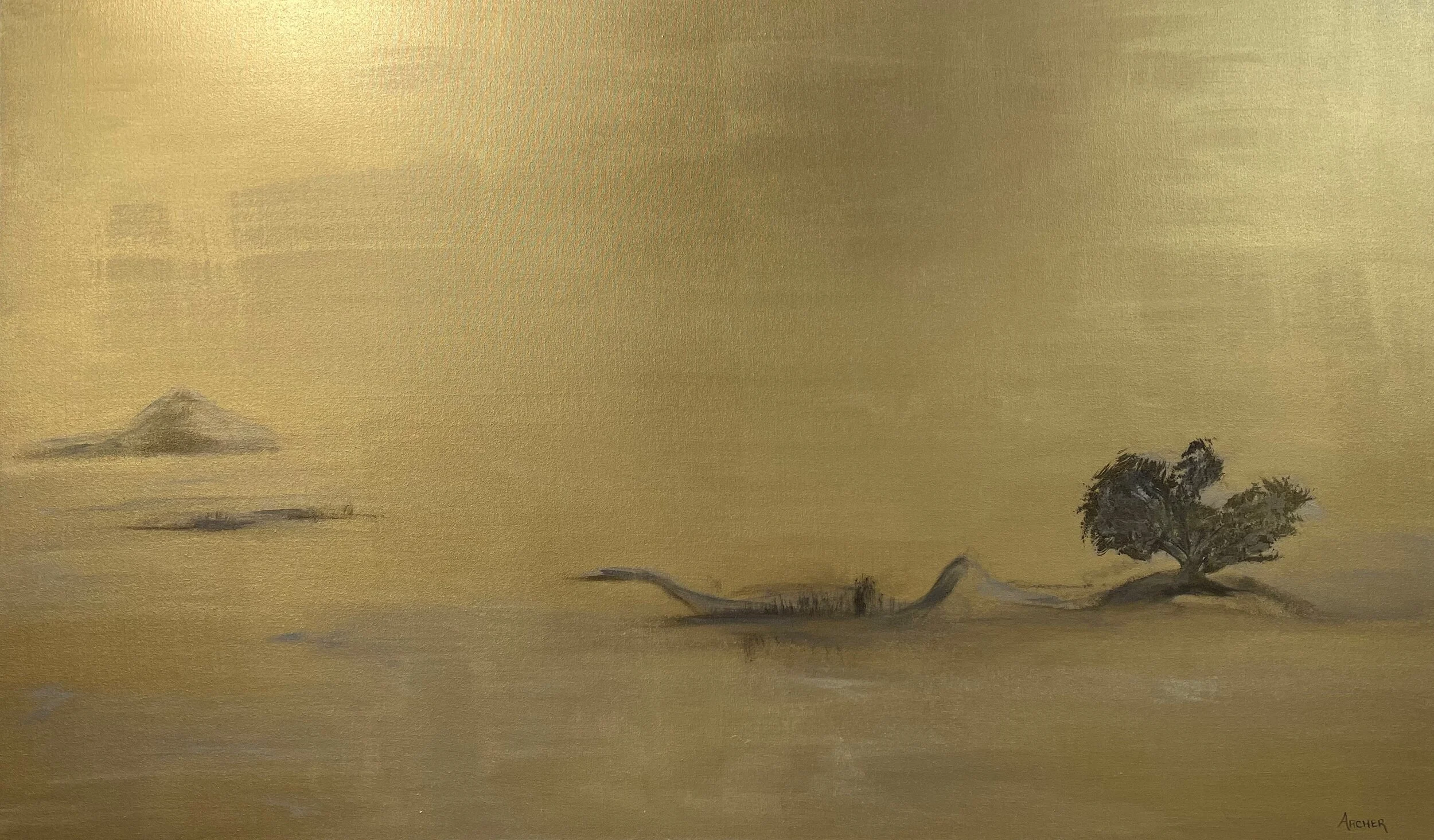  36" x 60" - Acrylic / Canvas    Look East 