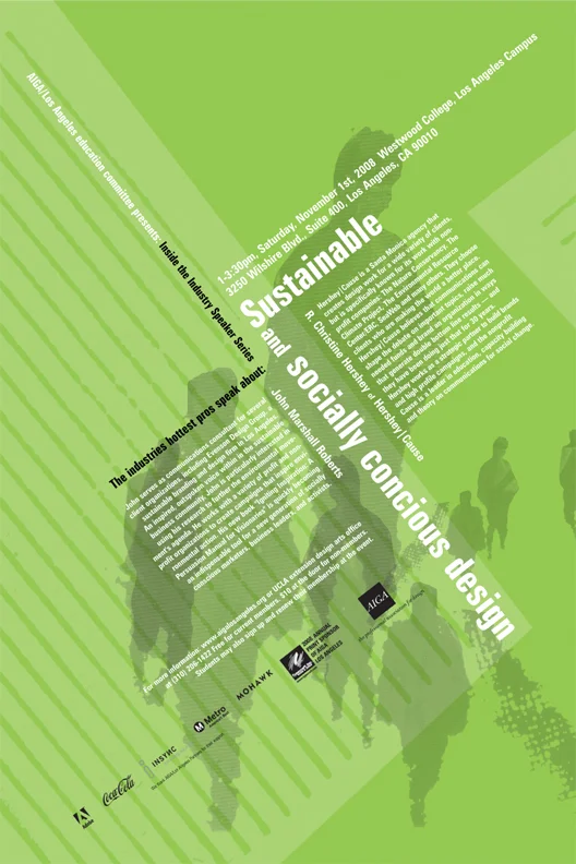 POSTER FOR AIGA CONFERENCE