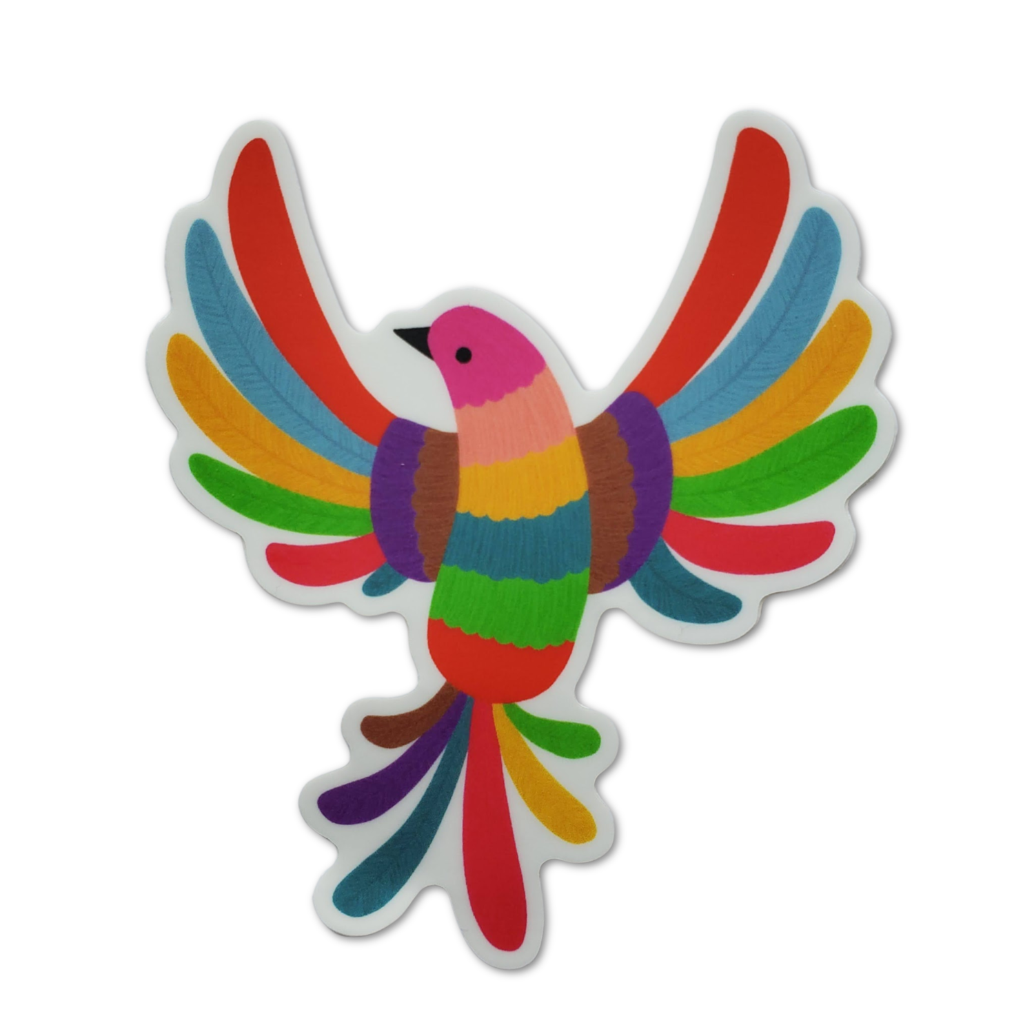 Otomi Mexican bird sticker — Matte Vinyl Stickers - Cute, Funny, Pretty,  Waterproof | Shawna Smyth Studio - Shawna Smyth Studio - Bright and Happy