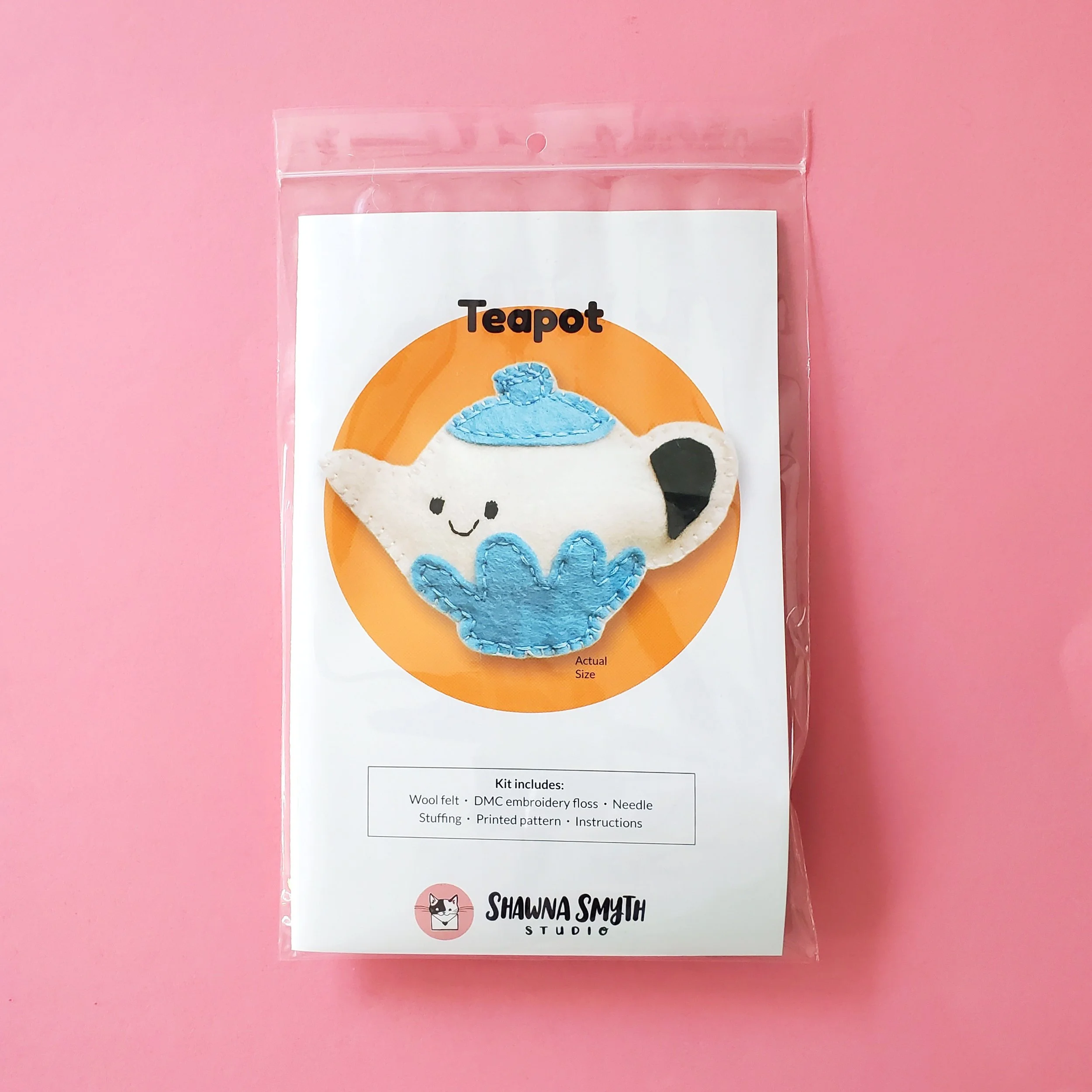 Teapot DIY Felt Kit