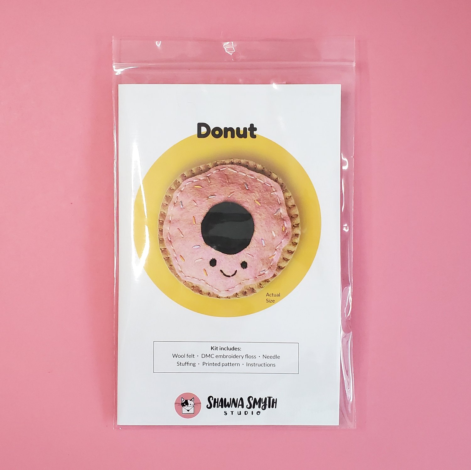 Donut DIY Felt Kit — DIY Craft Kits for Every Skill Level
