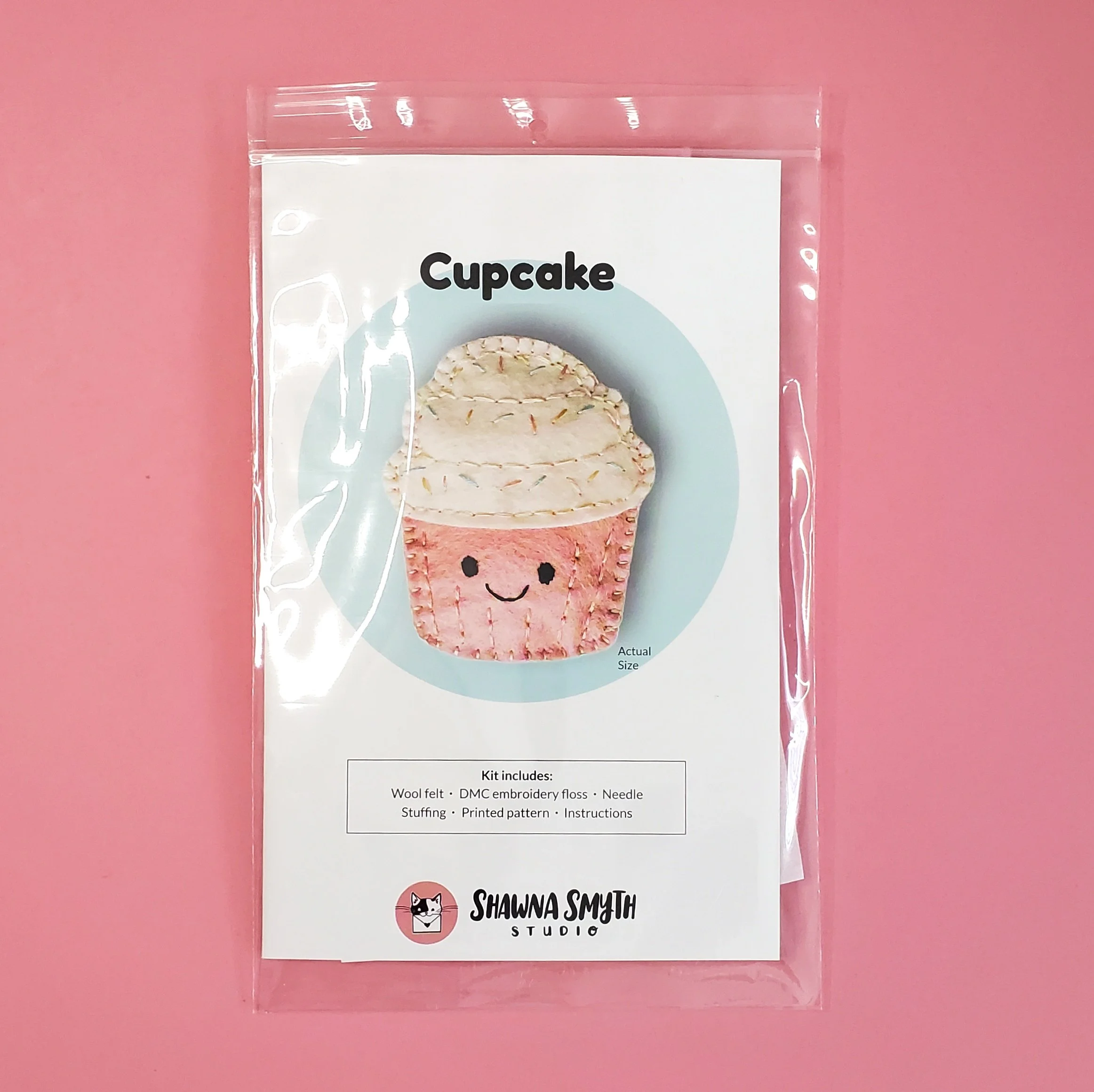 Cupcake DIY Felt Kit