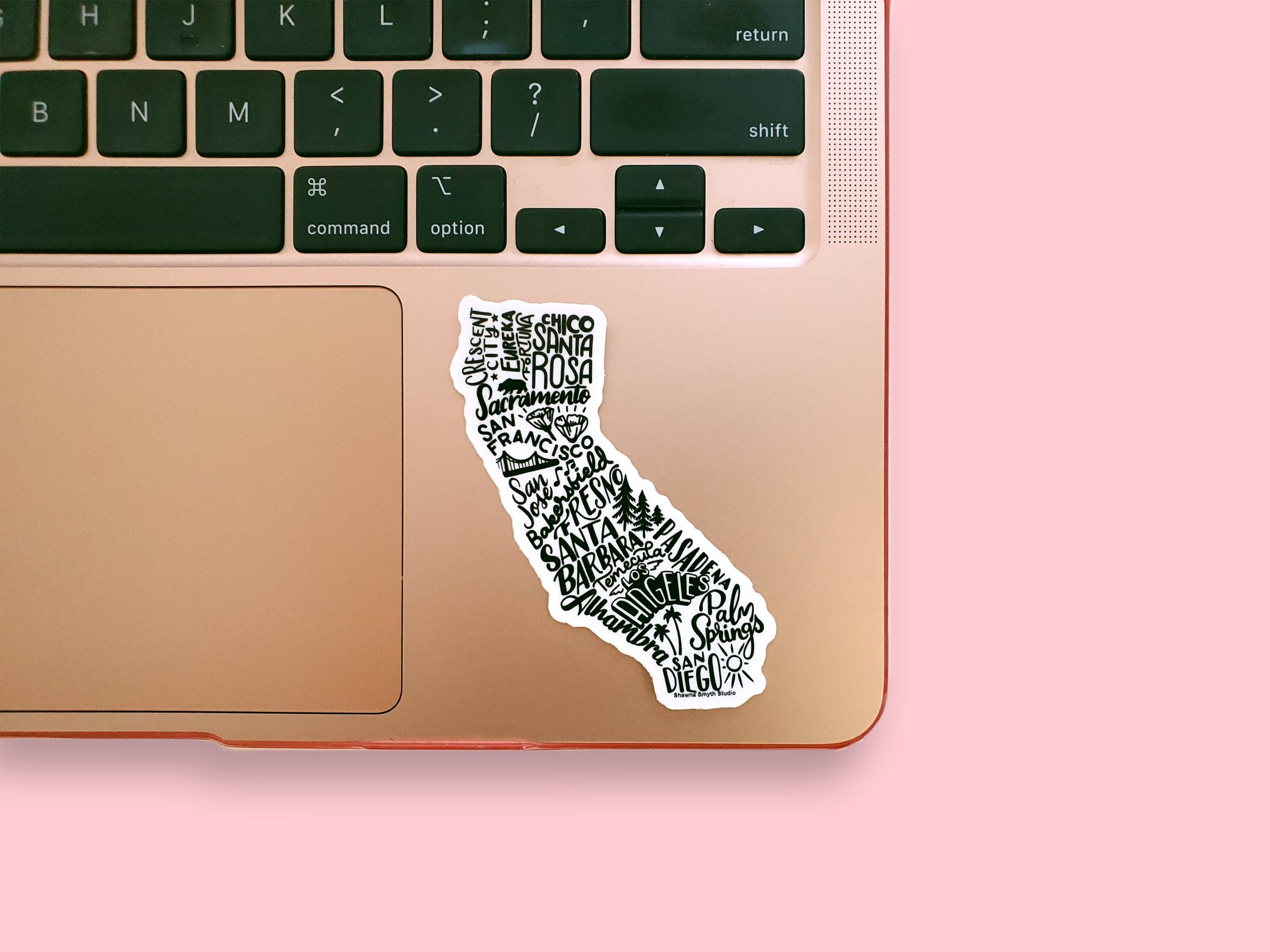 California Cities Sticker — Matte Vinyl Stickers - Cute, Funny, Pretty ...