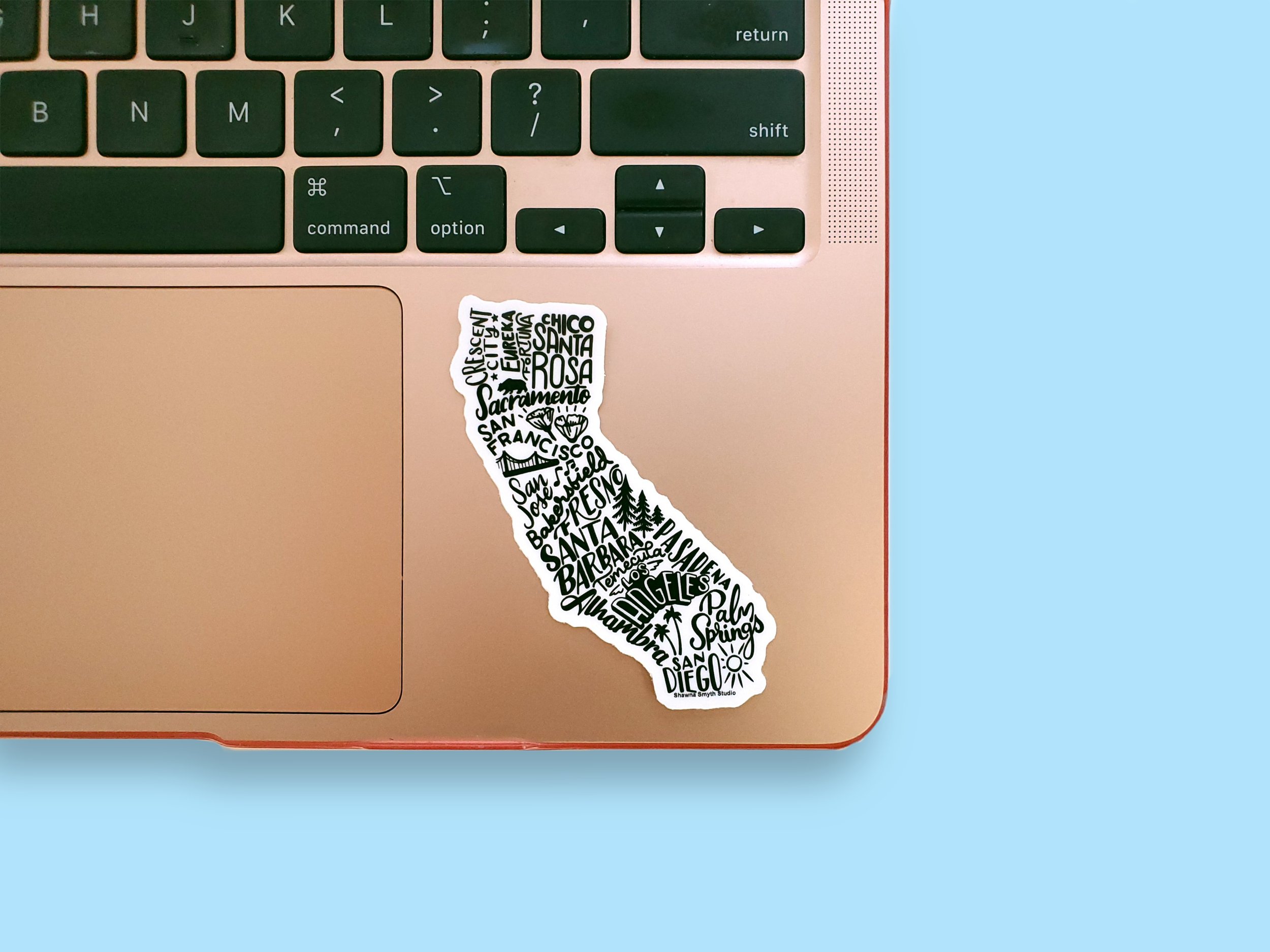 Cal State La Sticker California Cities Sticker — Matte Vinyl Stickers - Cute, Funny, Pretty ...