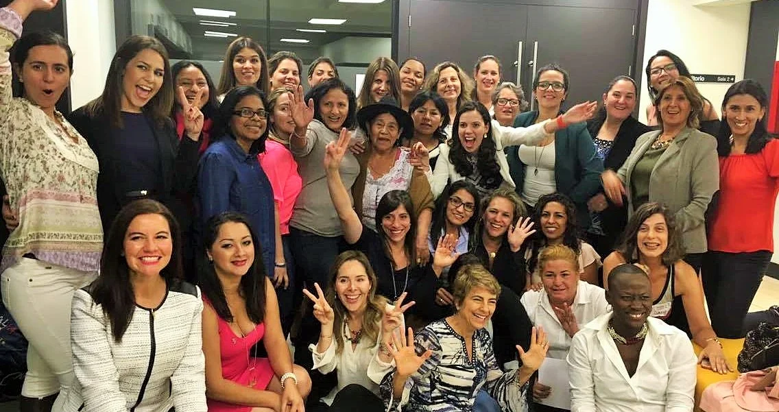 45 mujeres emprendedoras de todo el continente. 