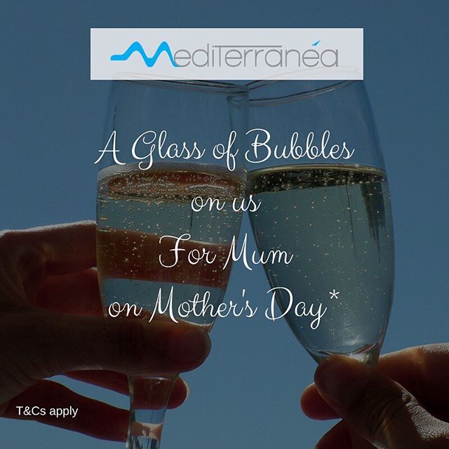 Have you booked for Mother's Day?
Mum enjoys a gift from us with a free glass of house wine or sparkling upon arrival. Let's spoil Mum - get booking 🍽🥂 #mediterraneasydney