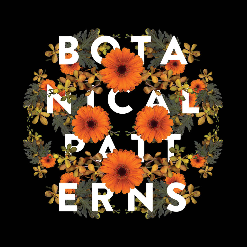 botanical pattern series