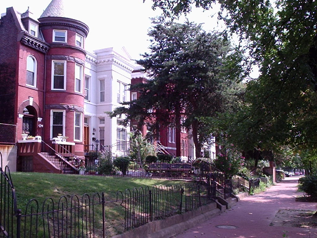 Rowhouses in Washington, DC