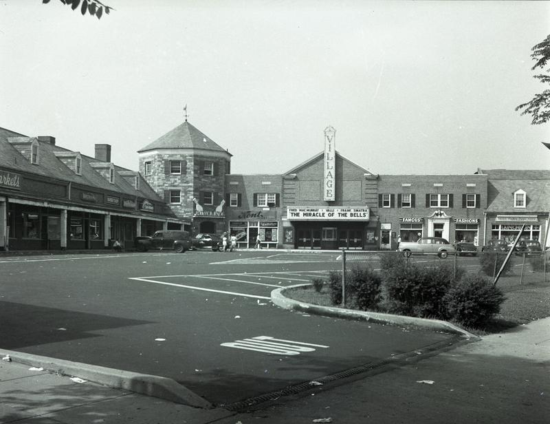  Brentwood Gardens Shopping Center Village Theatre, ca. 1948 