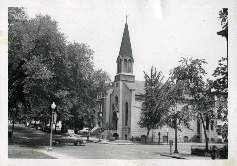  Trinity Lutheran Church, 4th and E Streets NW, ca. 1951 