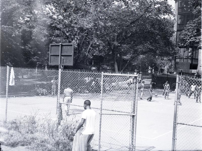  View over Kalorama Park at Columbia Road and 19th Street NW, ca 1951 