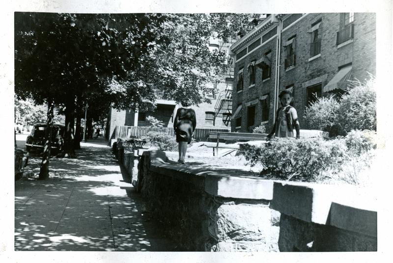  Apartment house on Champlain Street NW between Euclid Street and Kalorama Road, ca 1949 