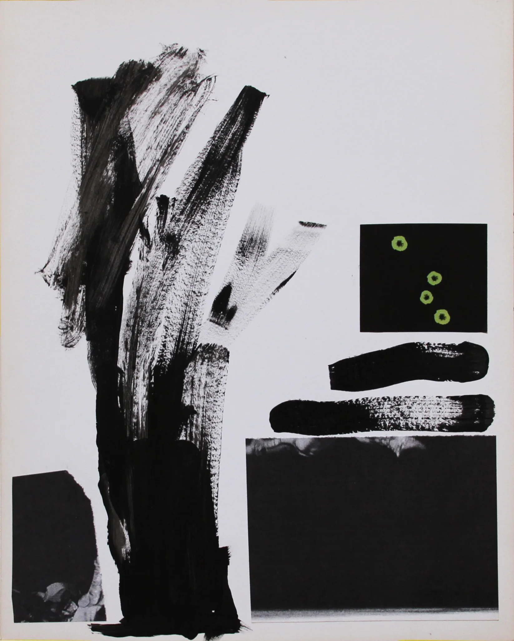 UNTITLED 2016 Collage on paper 13 1/2 x 11 in 34 x 28 cm