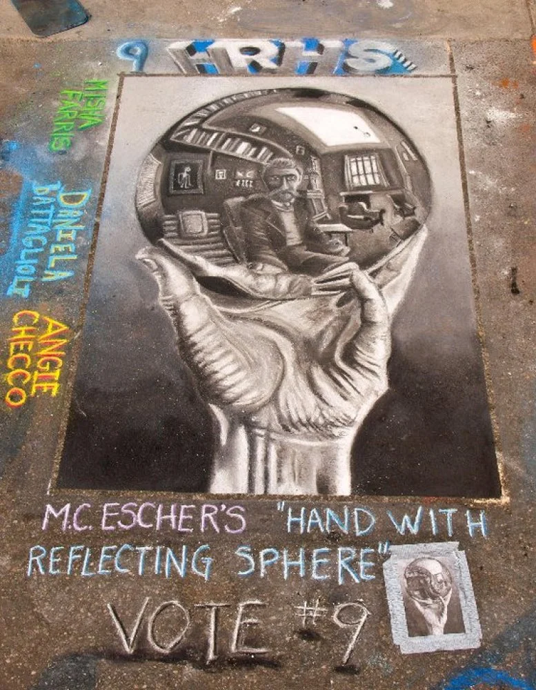 Hand With Reflecting Sphere