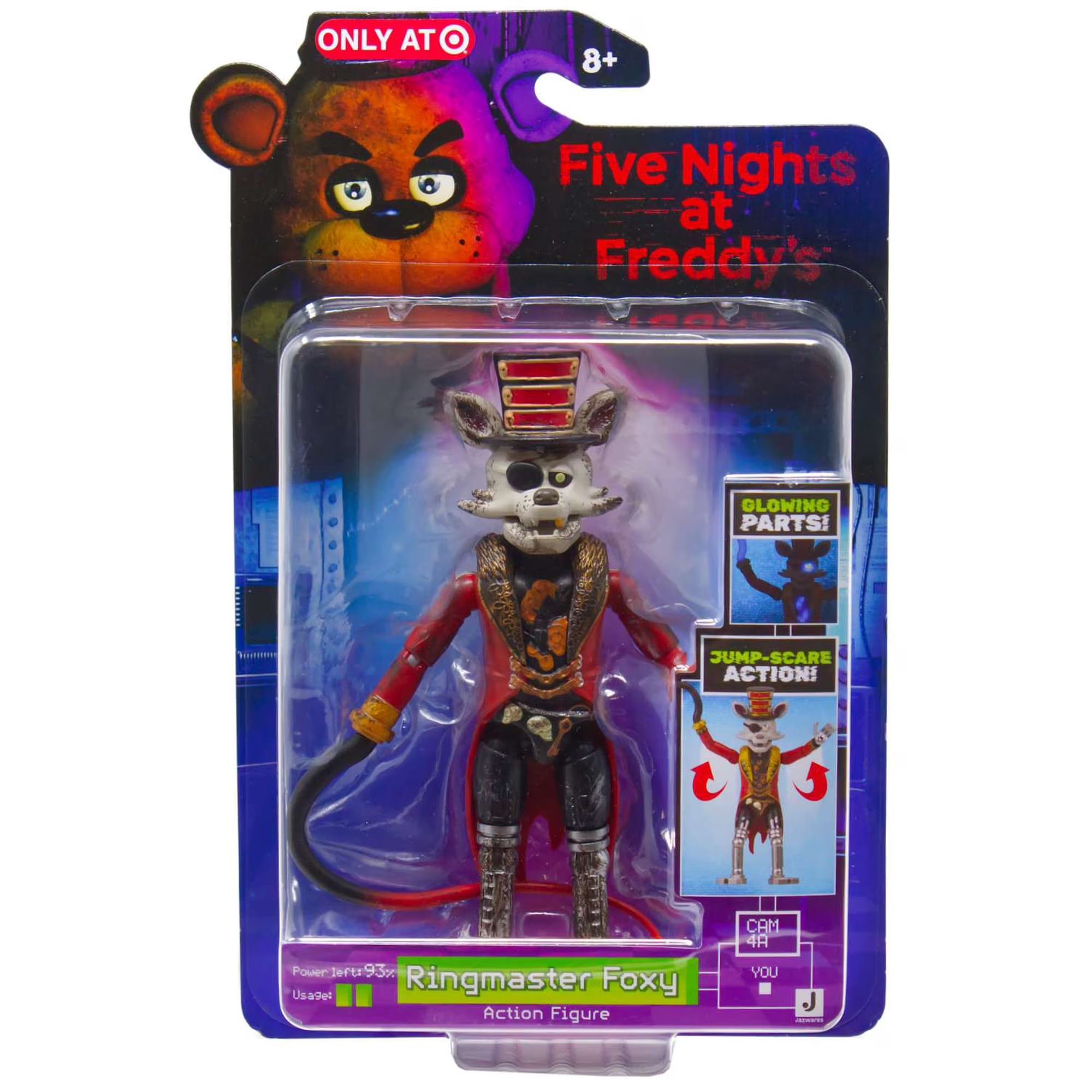 FNAF 5" Figure Blister Card Packaging