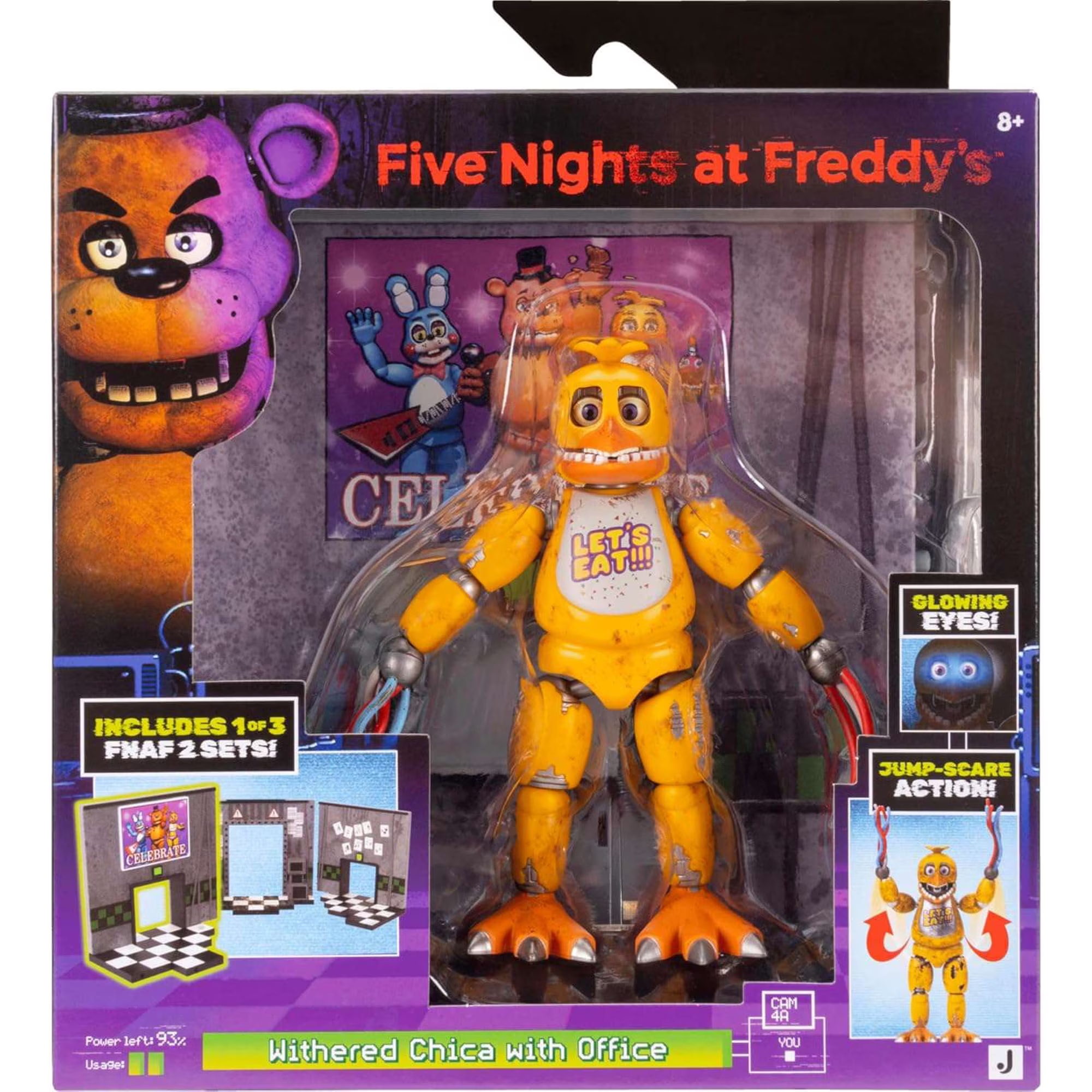 FNAF Set Pack Window Box Packaging