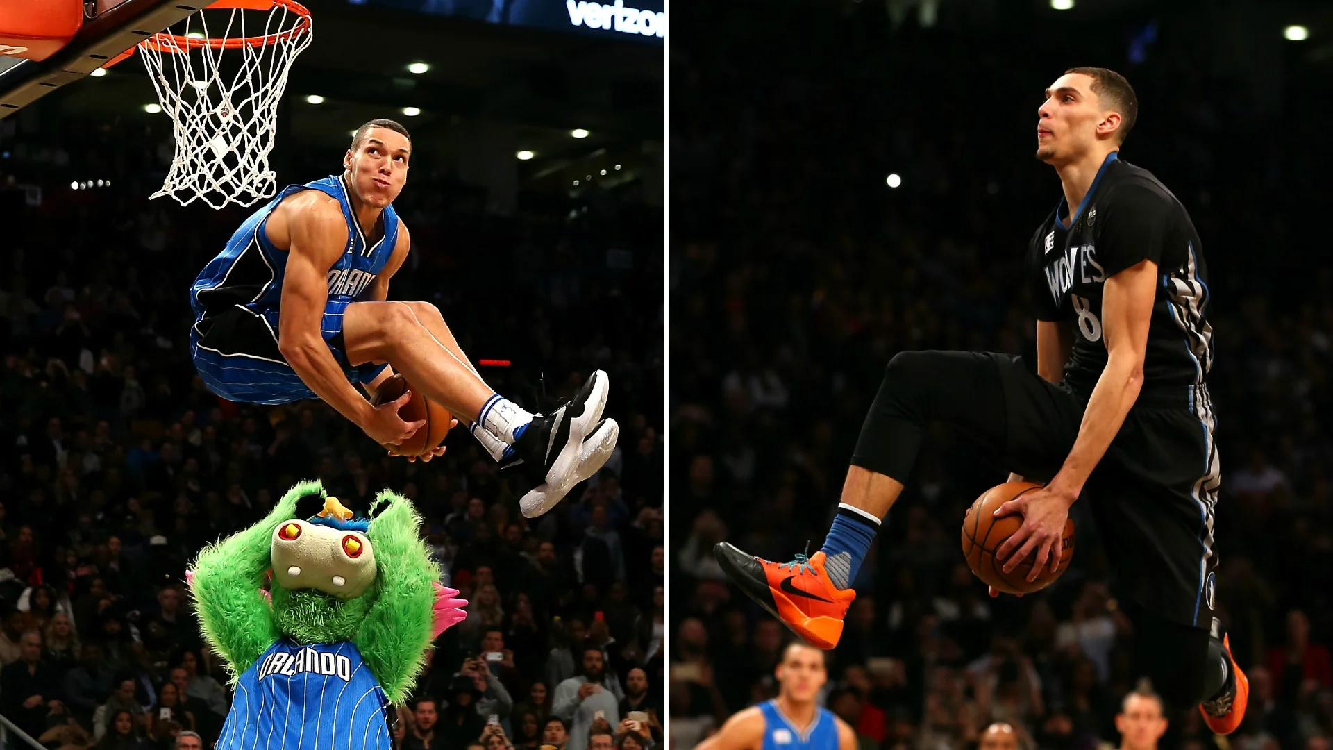 Z Fire aka Zach Lavine does it again and how bout Air Gordon!? Holy F$@&^**!!!