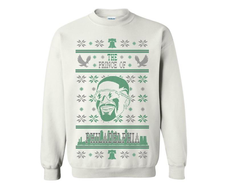 Jalen Hurts #1 Philadelphia Eagles Ugly Christmas Sweater - Tagotee