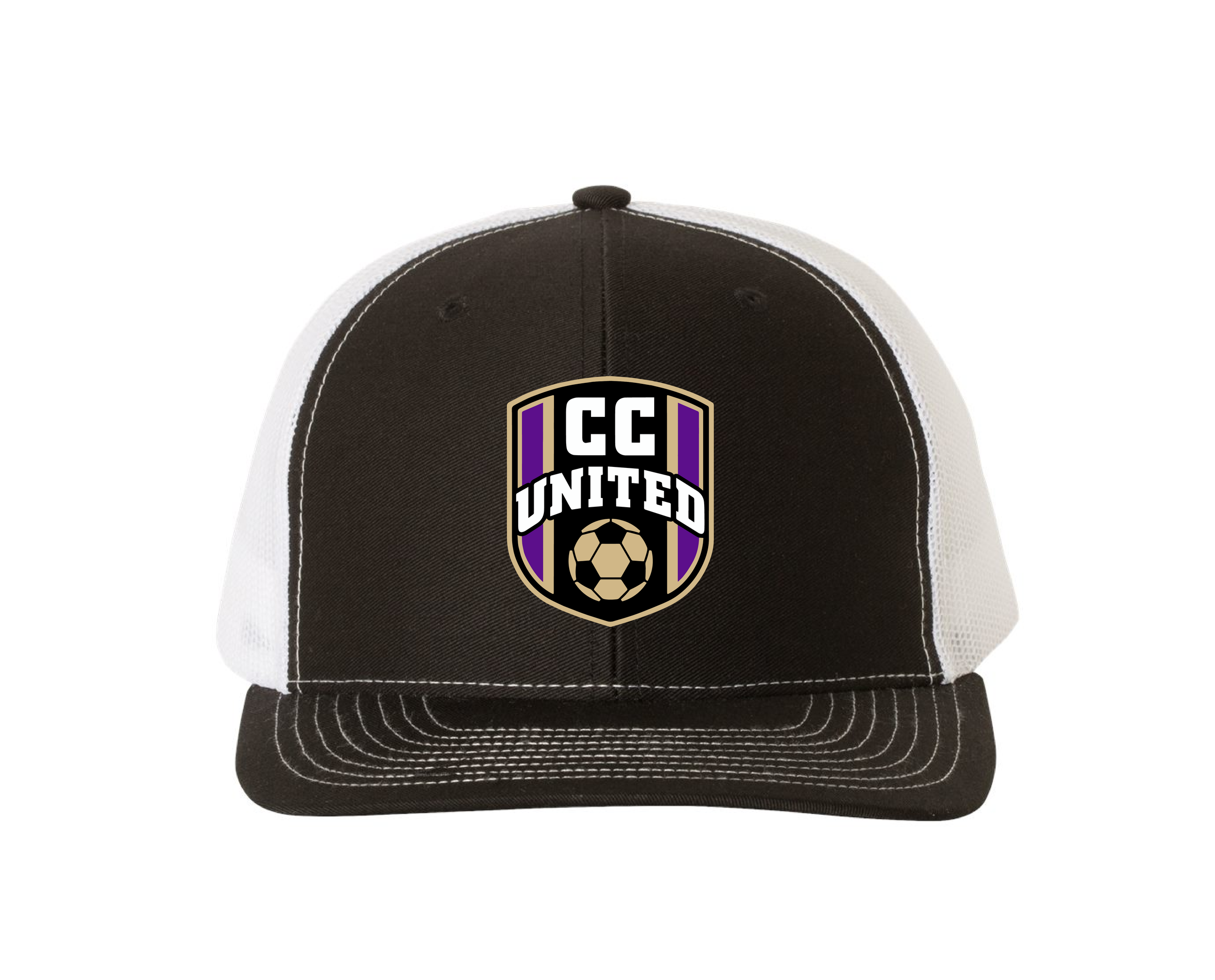 CC  United BLK WHT Hat.png