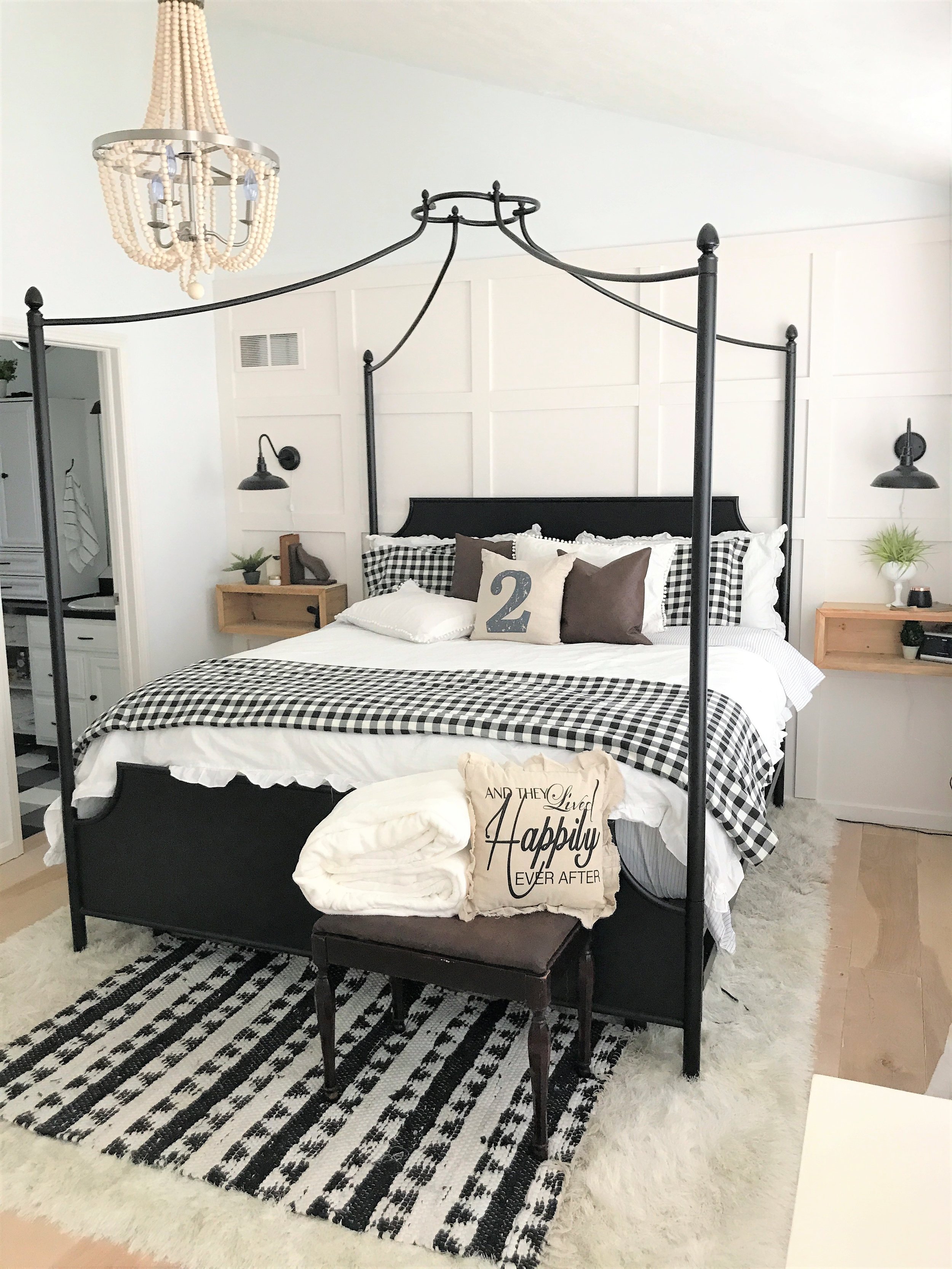 Modern Farmhouse Bedroom Makeover The Other Side Of Neutral