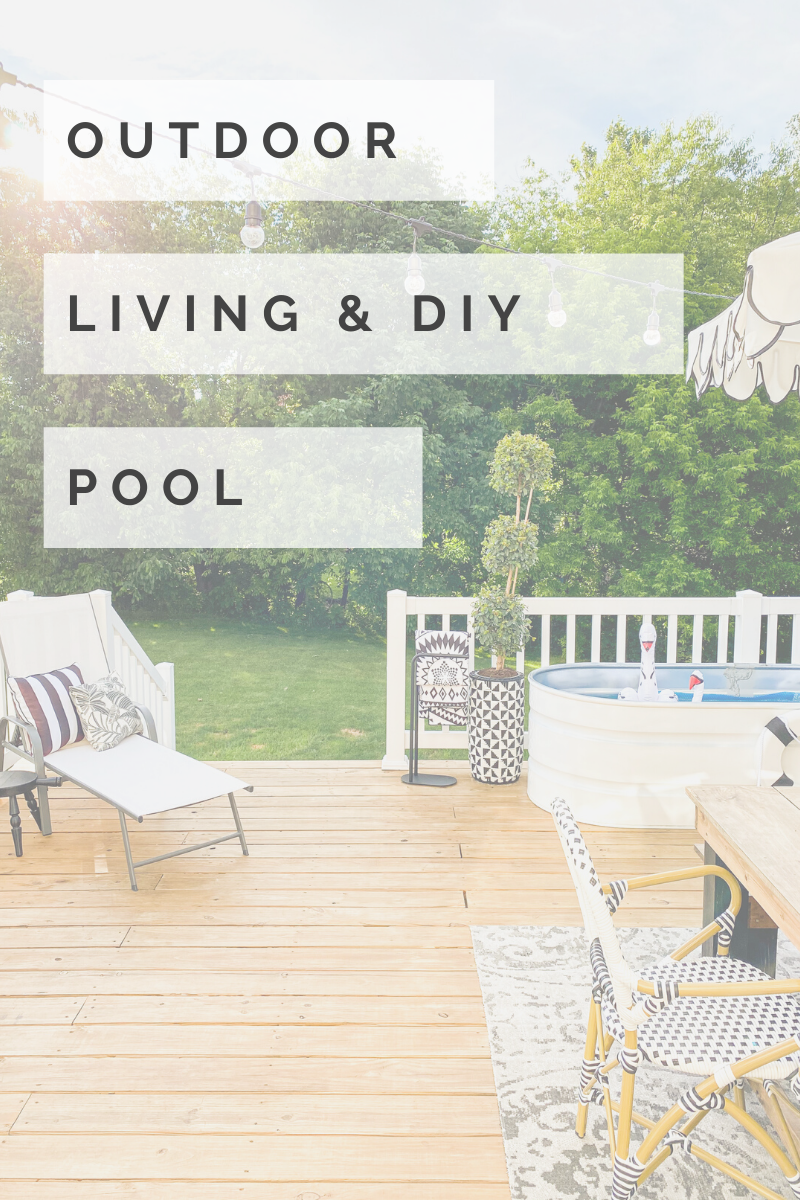 pools with outdoor living areas on Outdoor Living Diy Pool The Other Side Of Neutral