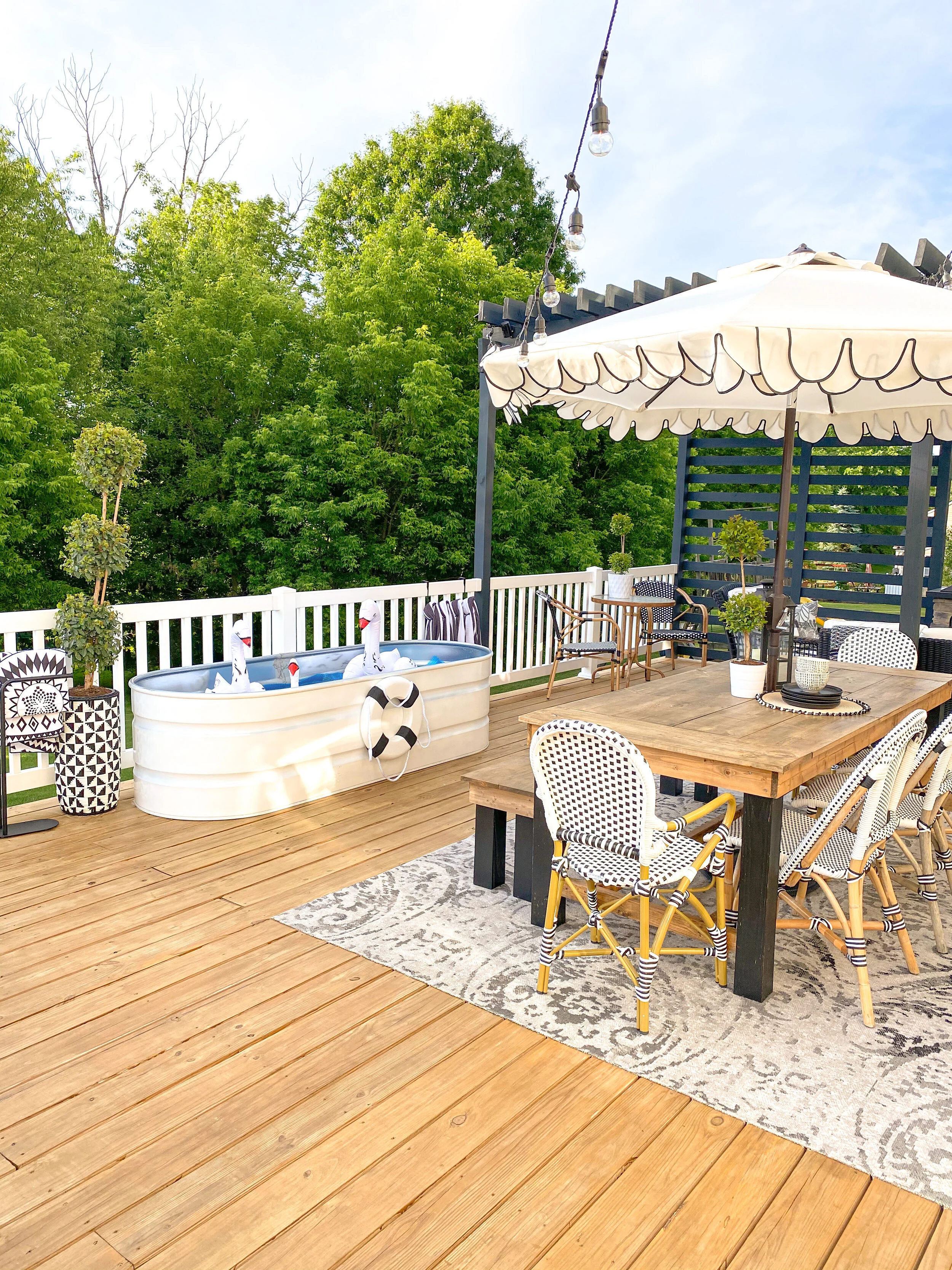 patio end tables big lots clearance on Outdoor Living Diy Pool The Other Side Of Neutral