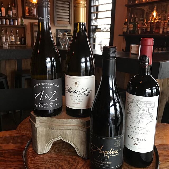 🍀March Wine🍷Tasting this Saturday 3 to 5pm, we&rsquo;re featuring wines from Oregon, California and Argentina. Our Wine Club meets upstairs at the bar and balcony, $10/pp 4 wines. Grab a date or your mates, and wine-down your Saturday with good win