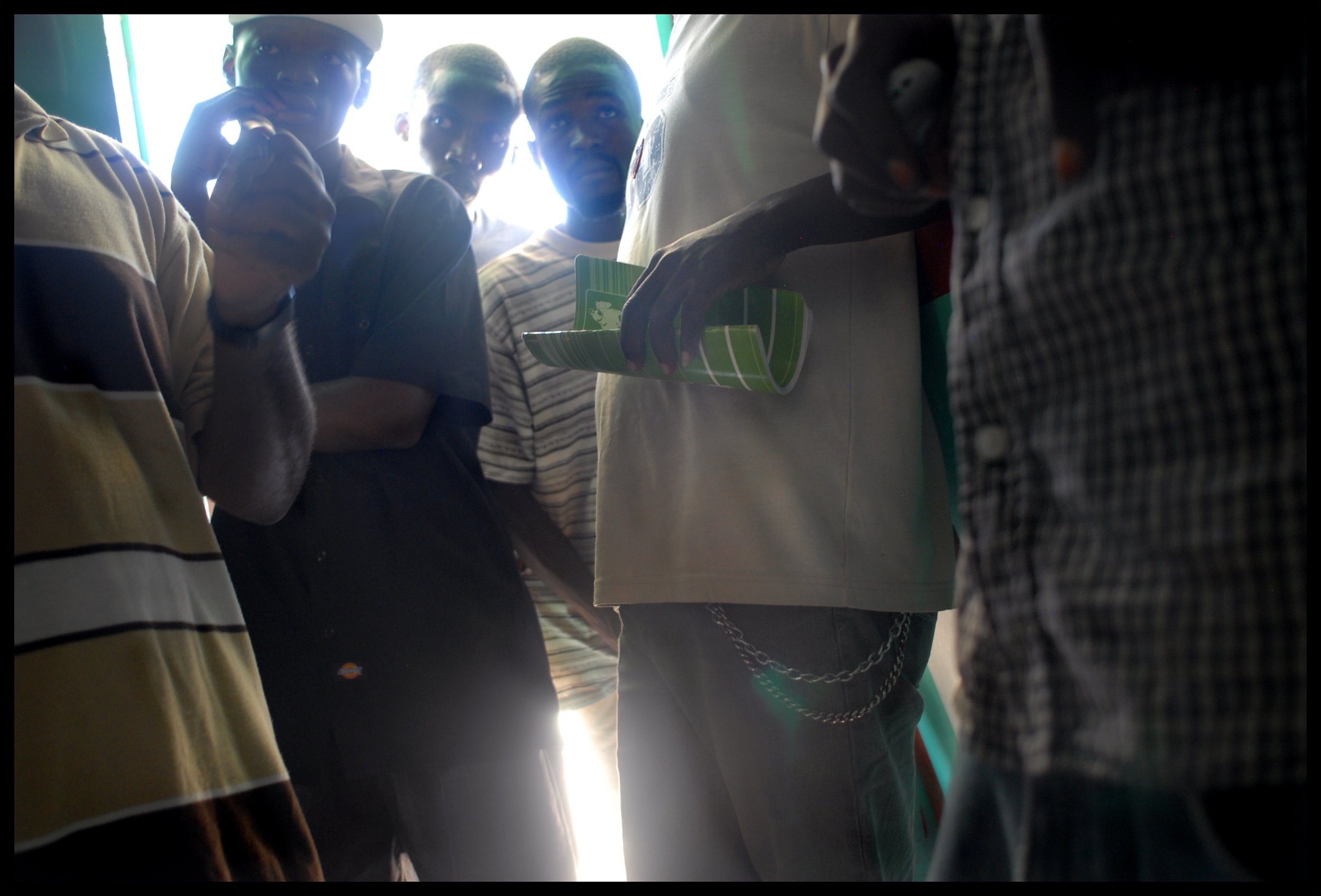 Lottery Customers, Goniaves, Haiti.jpg