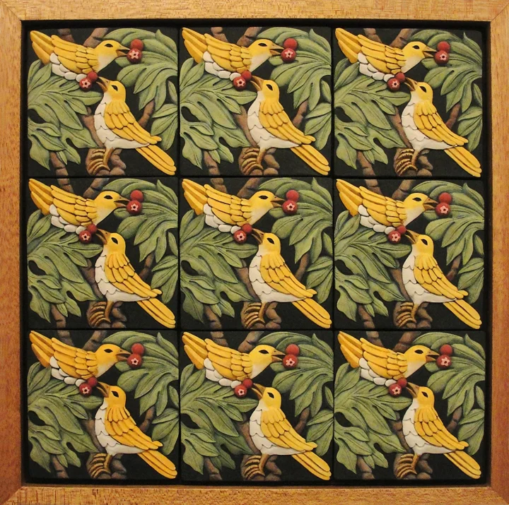 Medieval Birds Tiles