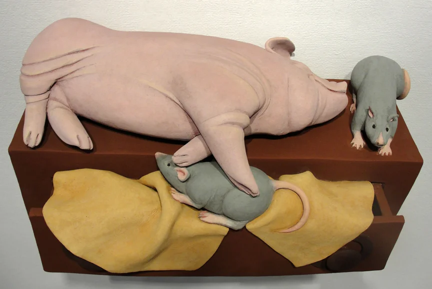 Gluttony, detail
