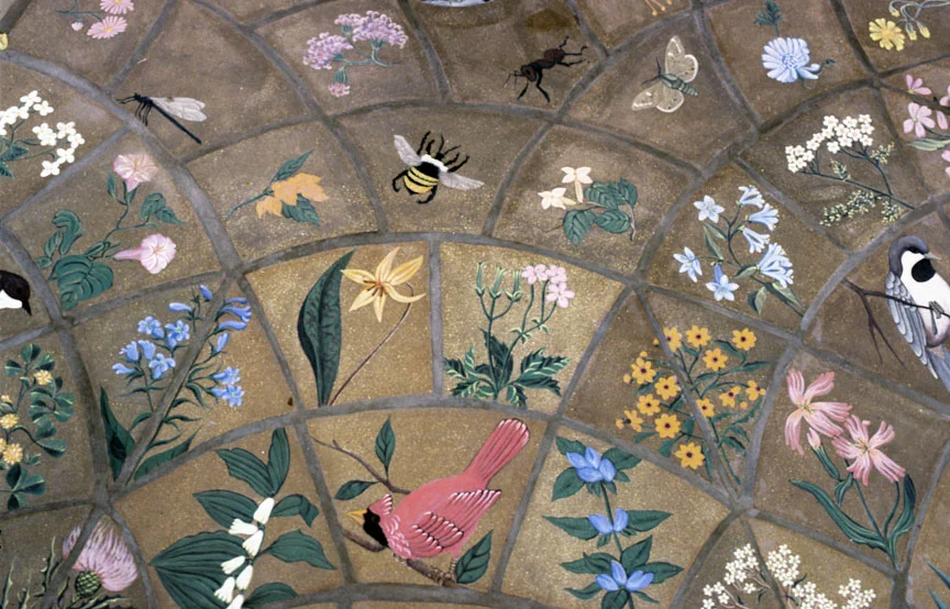 Secret Garden Tiles, detail