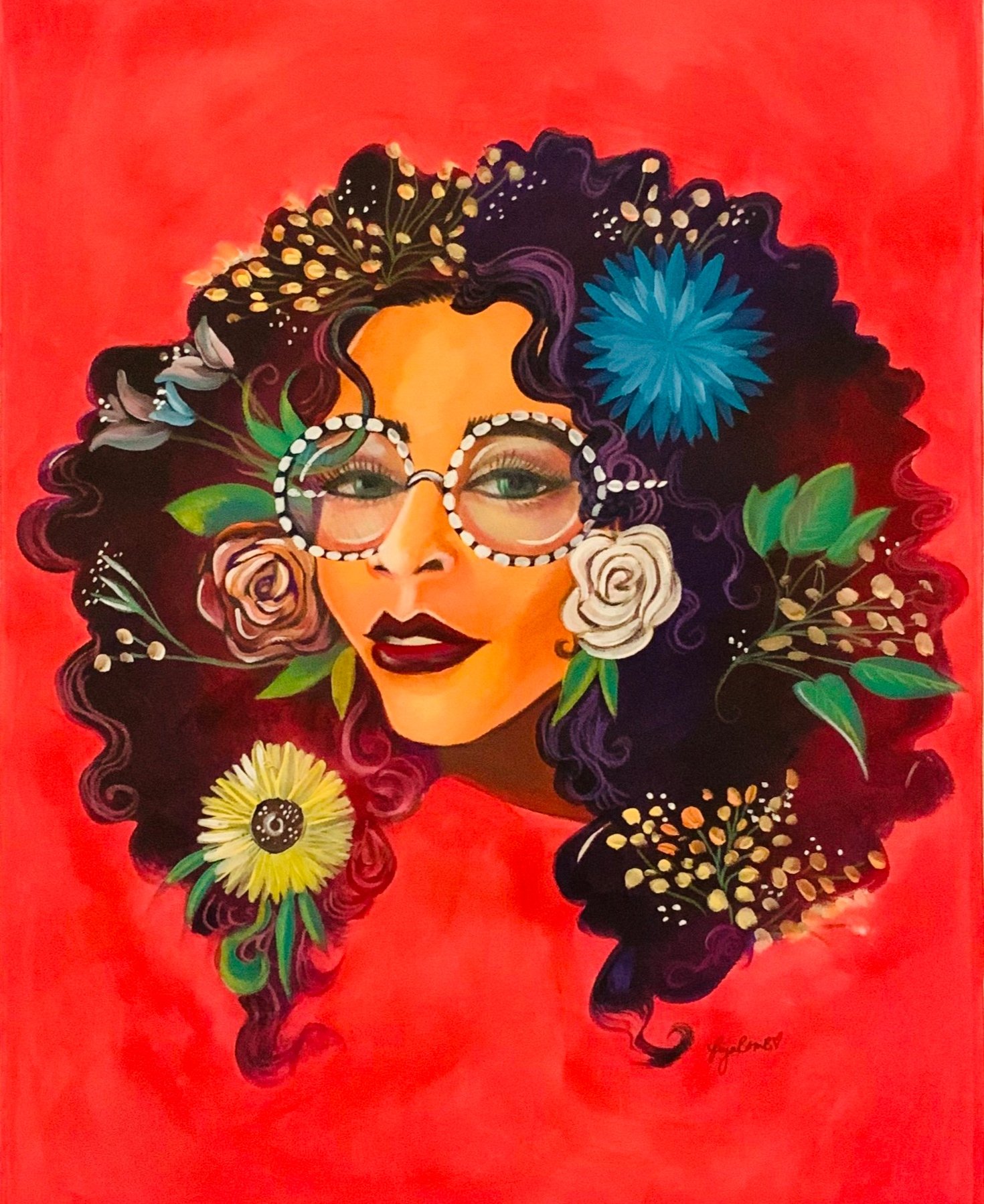 "You're Blossoming" 11x14 Matted Print