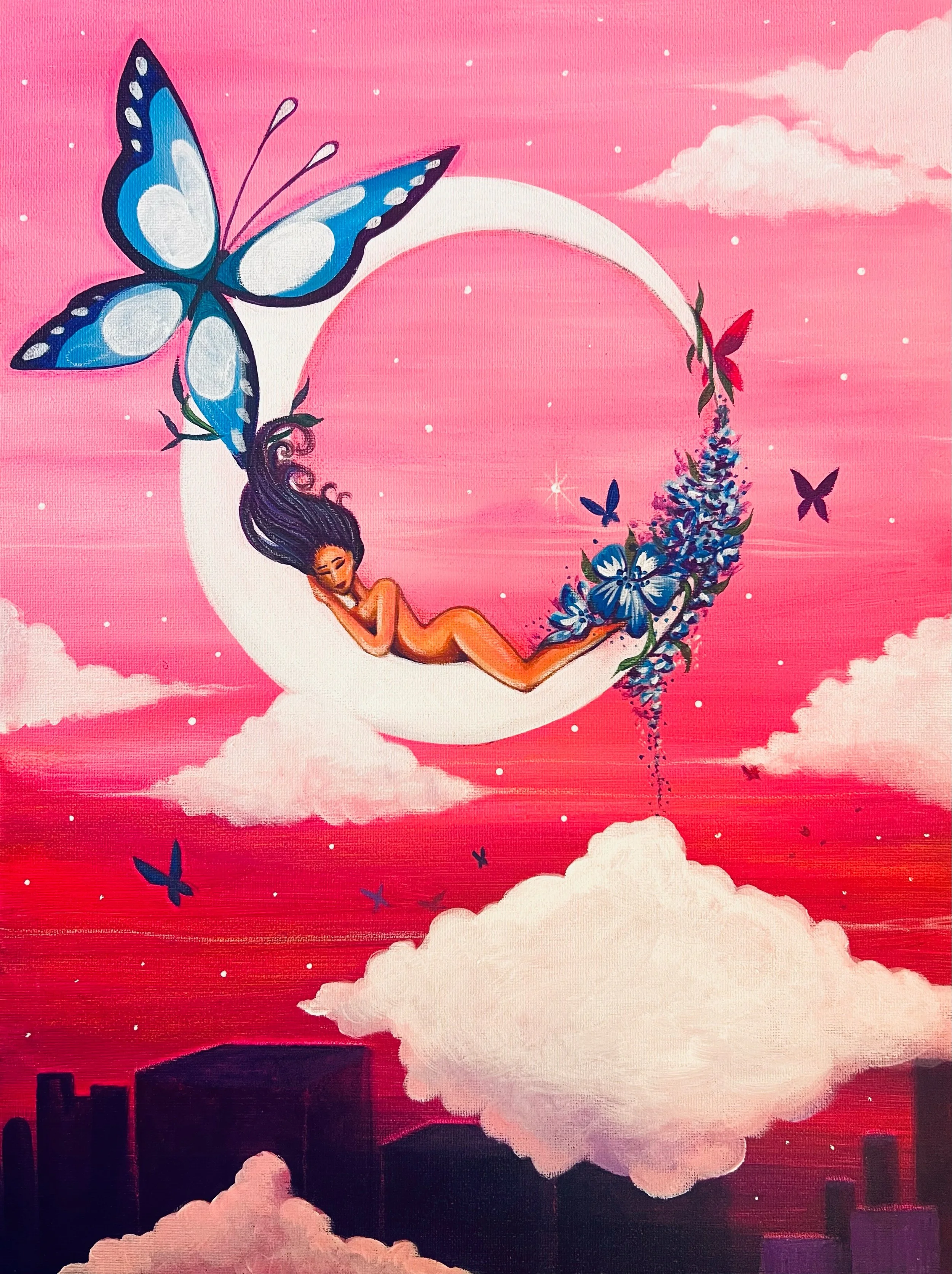 "Now I Lay Me Down to Sleep" 11x14 Matted Print