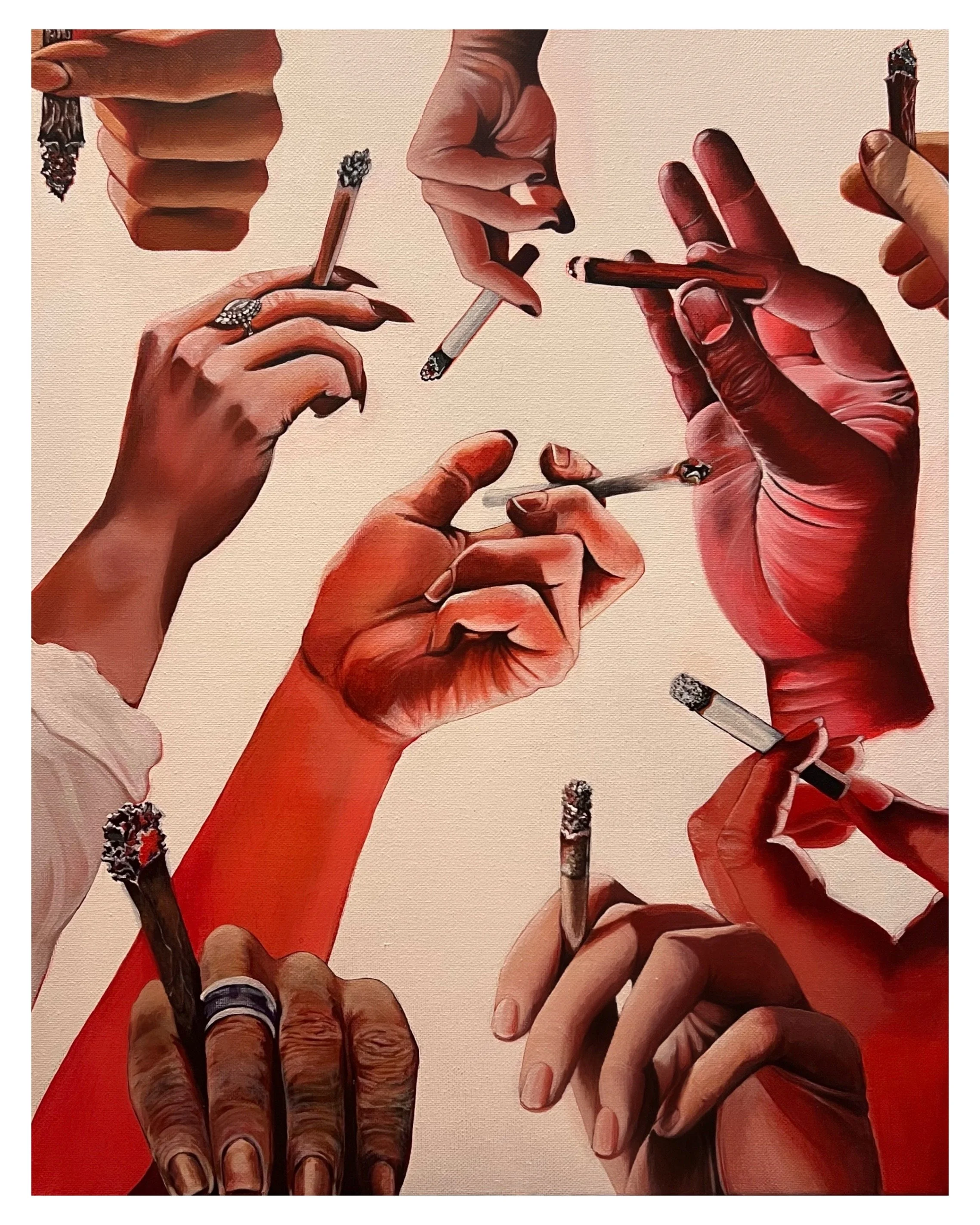 "Inhale, Exhale" 11x14 Matted Print